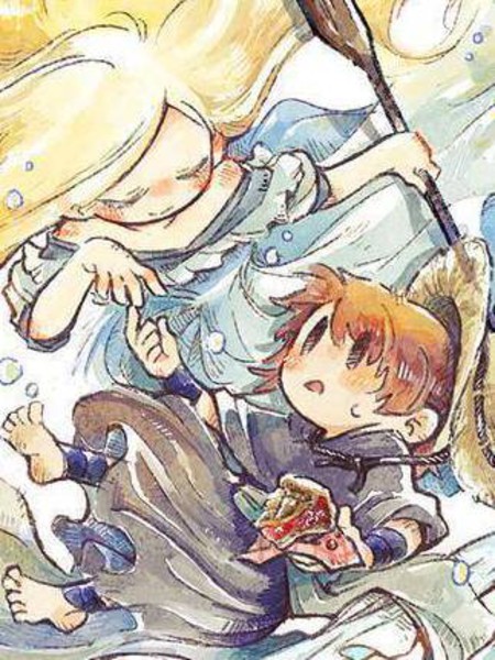 于是两人牵起了手