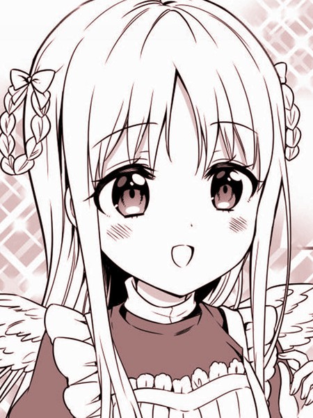 天使「变成…堕天使了唷…」