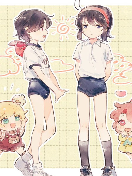 加那与五月小光与秋绘