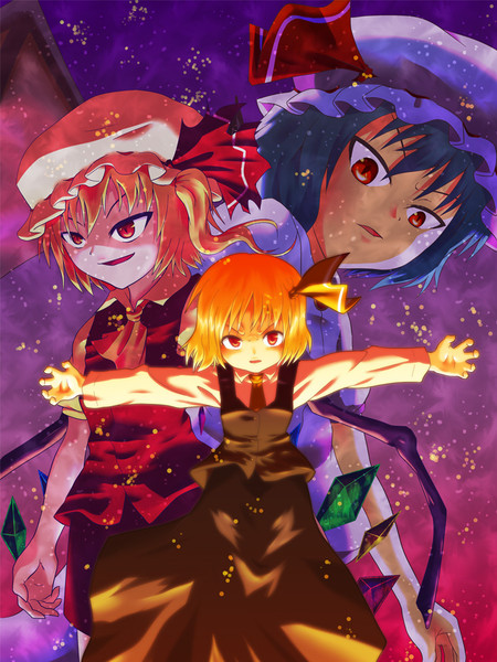 黑暗的妖怪VS红魔的吸血鬼