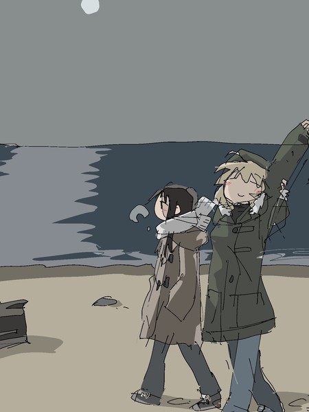 少女终末旅行推特草图