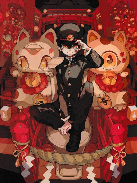 あいだいろ画集地缚少年花子くん