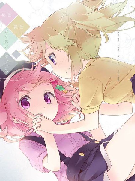 桃色、黄色、透明、灰色