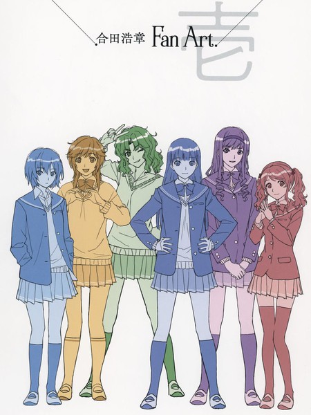 《圣诞之吻》绘图集