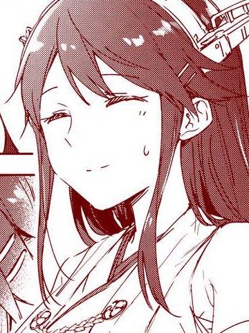 只是在榛名的手指上缠上创可贴