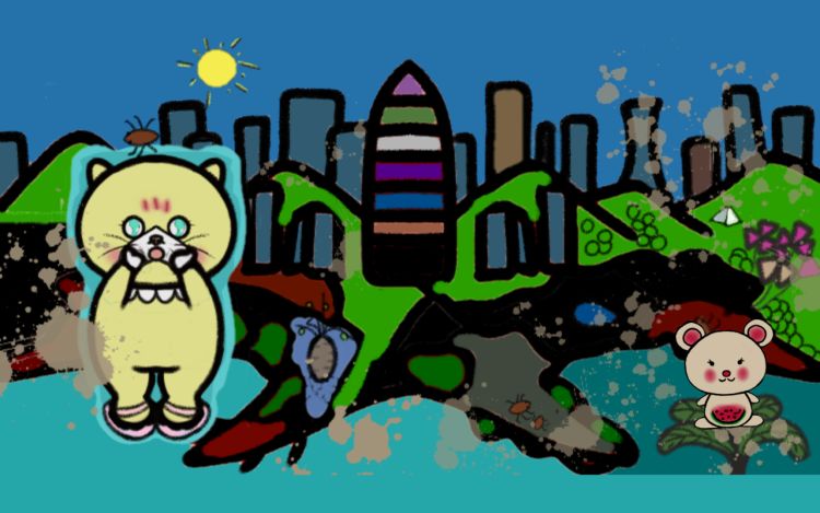 巴斗猫和焦香软熊