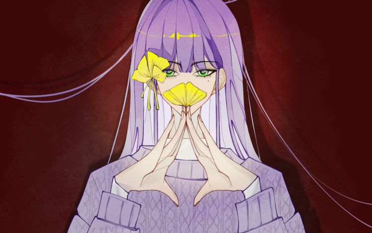 最后一片银杏叶