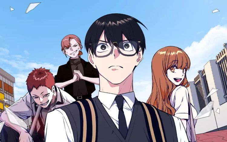 痞子学霸 - Shin Hyungwuk Ryu Seung Yeon 咚漫漫画