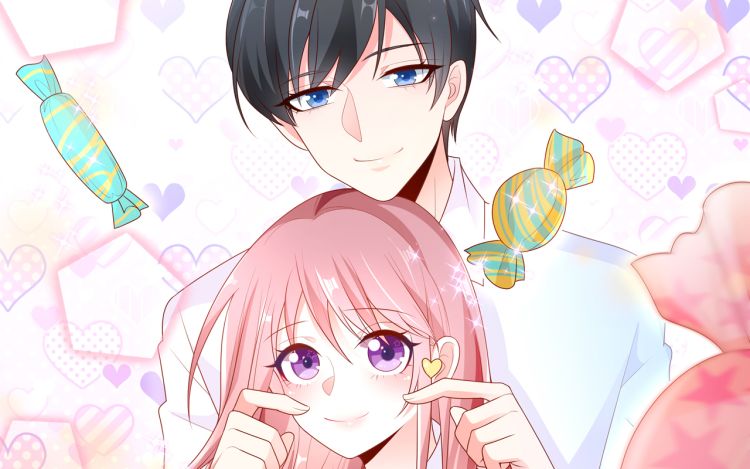 她的微笑像颗糖